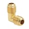 Thrifco Plumbing No. 55 3/8 Inch Brass Flare 90 Elbow 4401161 - alternate 1